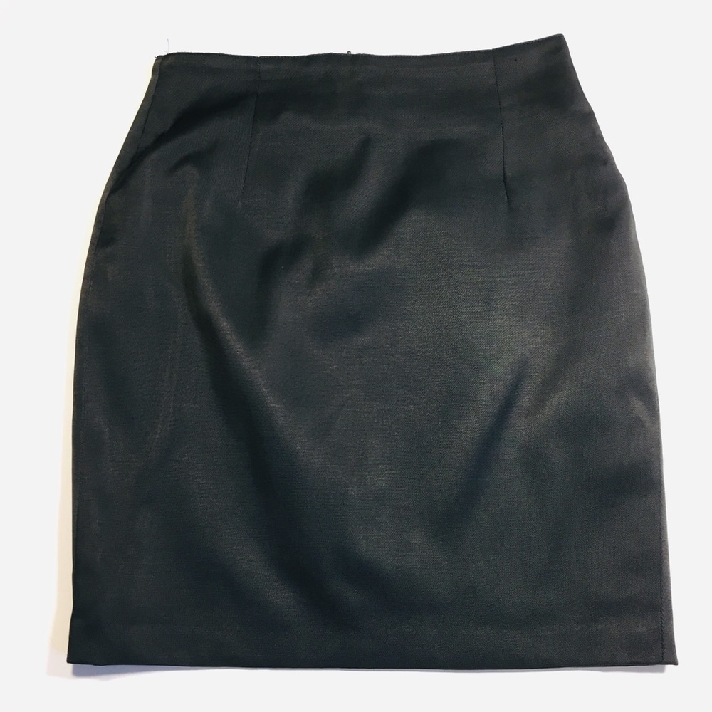 Nina K black vintage pencil skirt 10